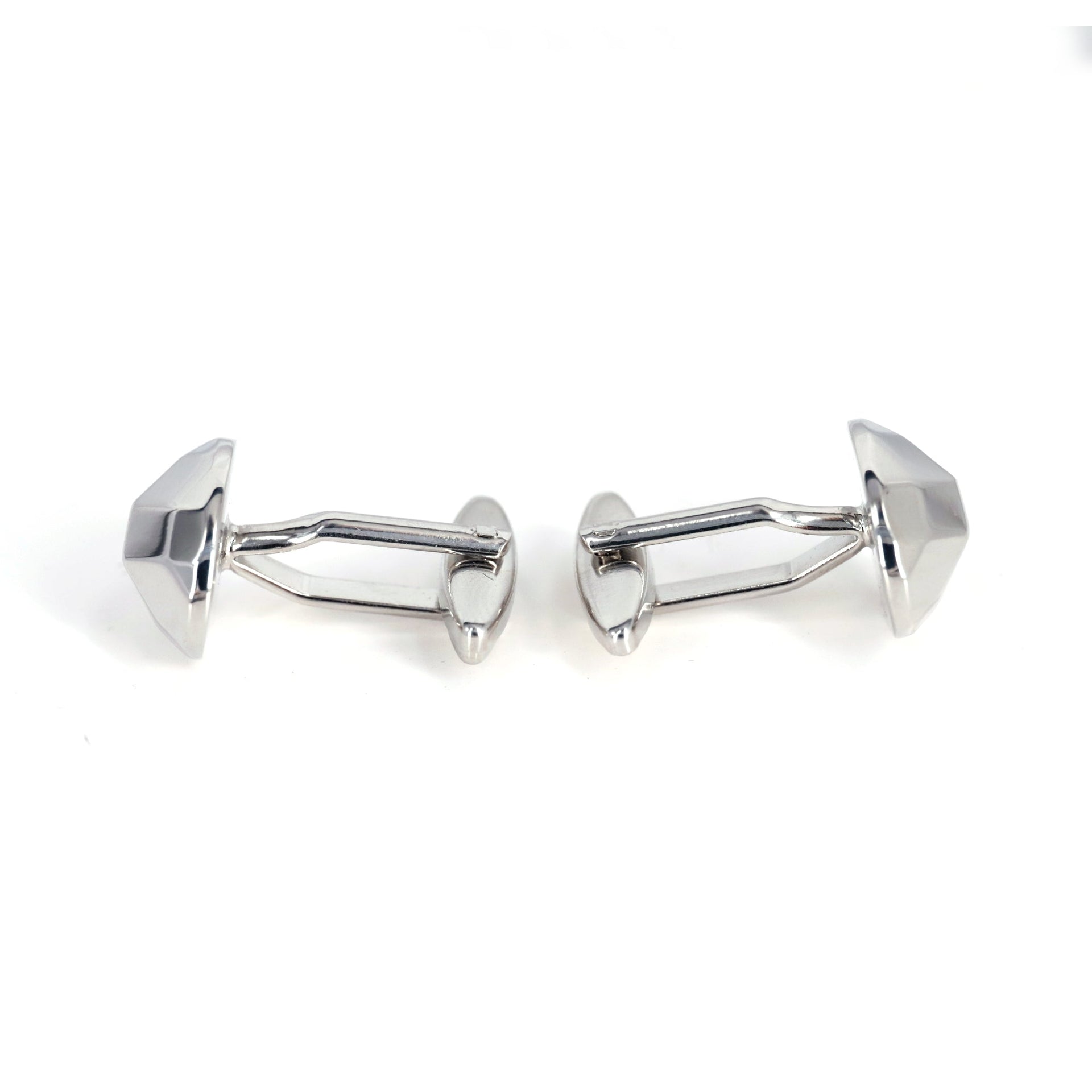 Silver Half Paragon Cufflinks