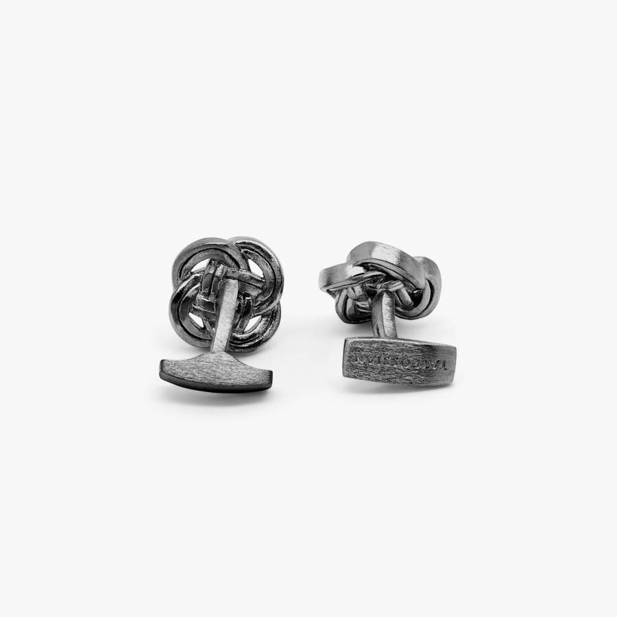 Celtic Knot stud set in sterling silver