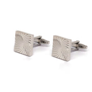 Classic Silver Square Cufflinks in various designs F