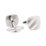 Classic Silver Square Cufflinks in various designs F