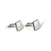 Classic Silver Square Cufflinks in various designs F