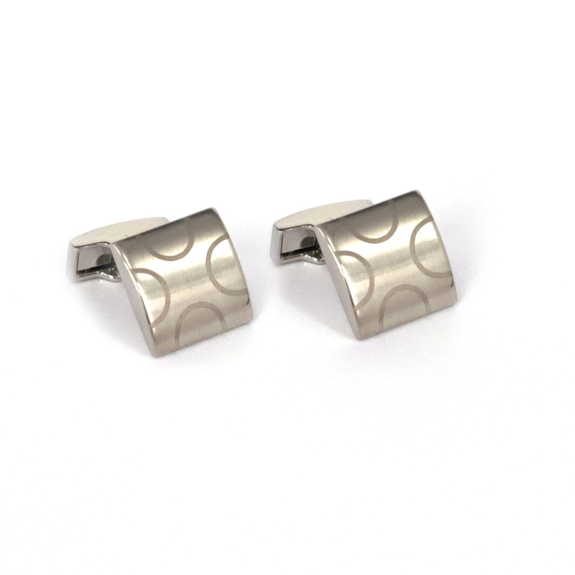 Classic Silver Square Cufflinks in various designs F