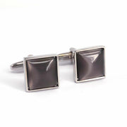 Fiber Glass (Small) Square Cufflinks A