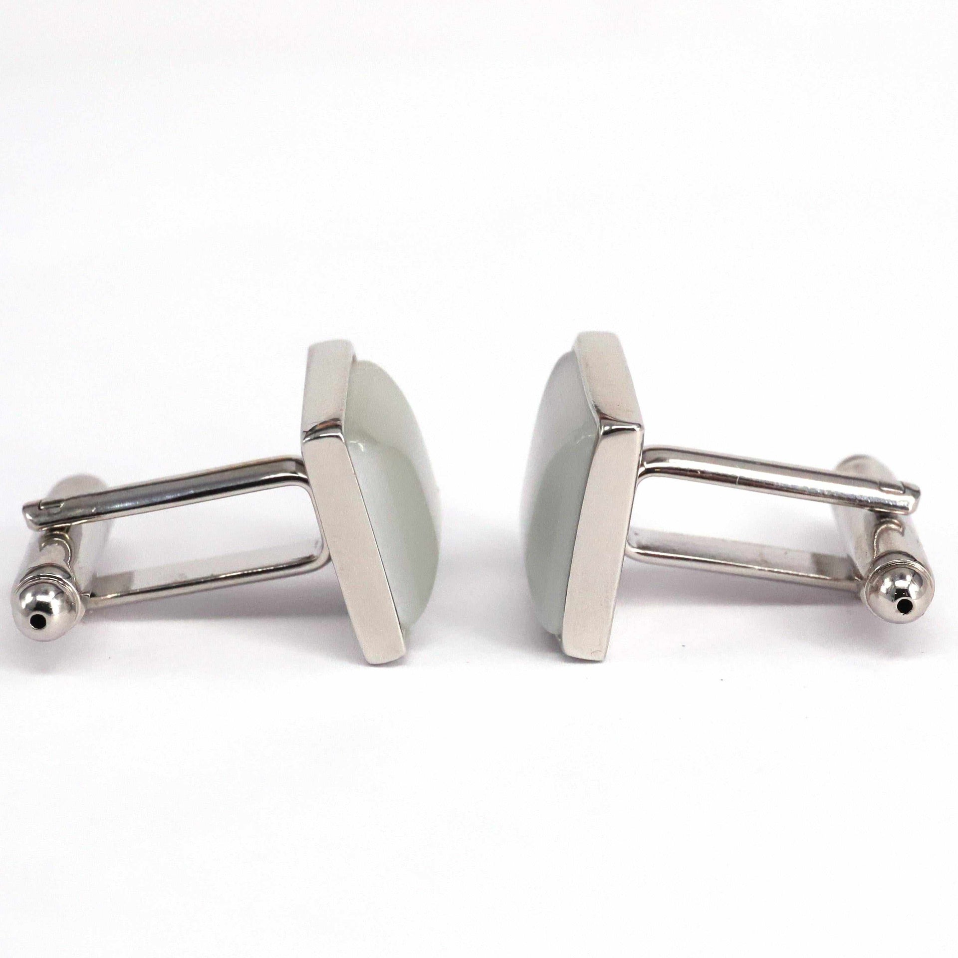 Fiber Glass (Small) Square Cufflinks A