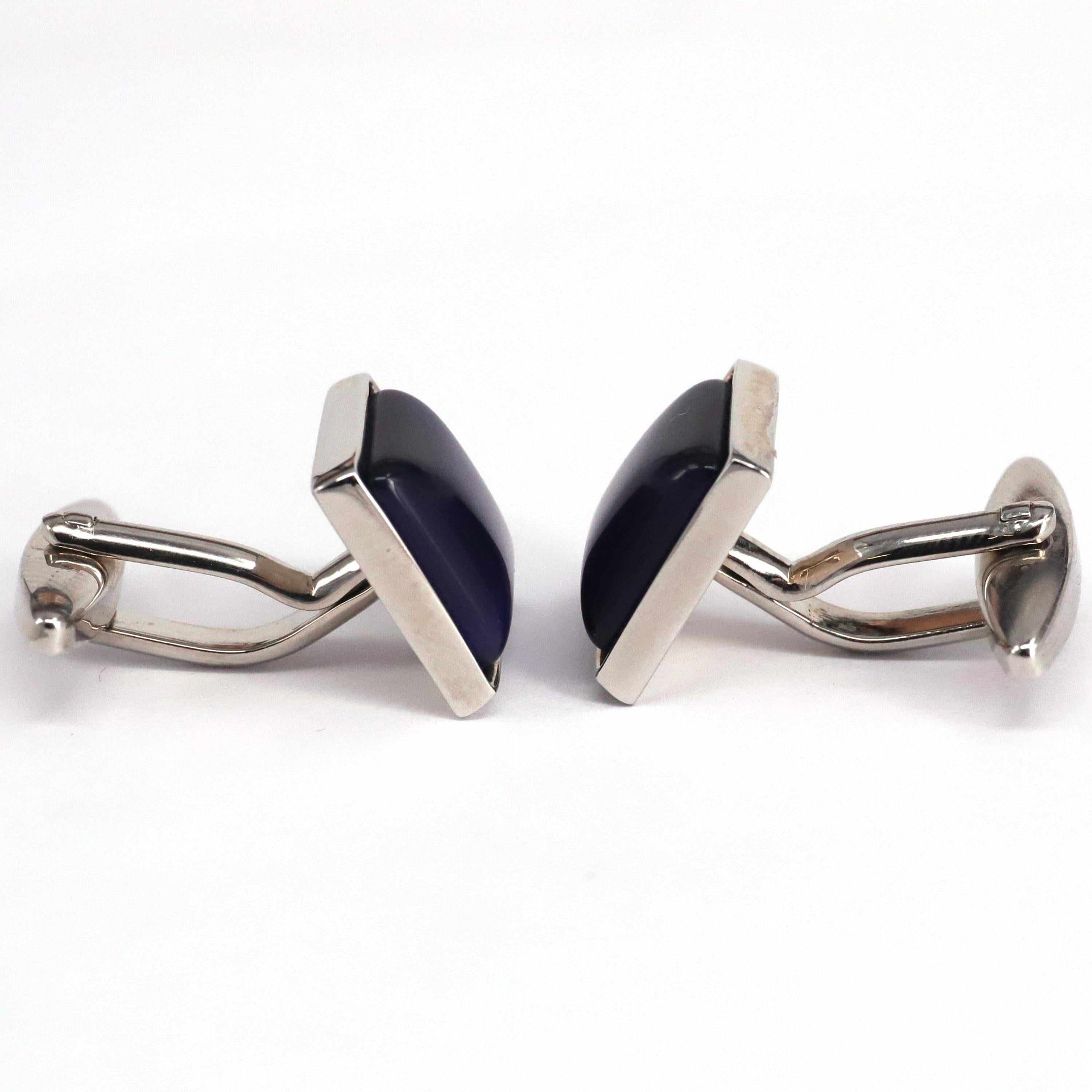 Fiber Glass (Small) Square Cufflinks A