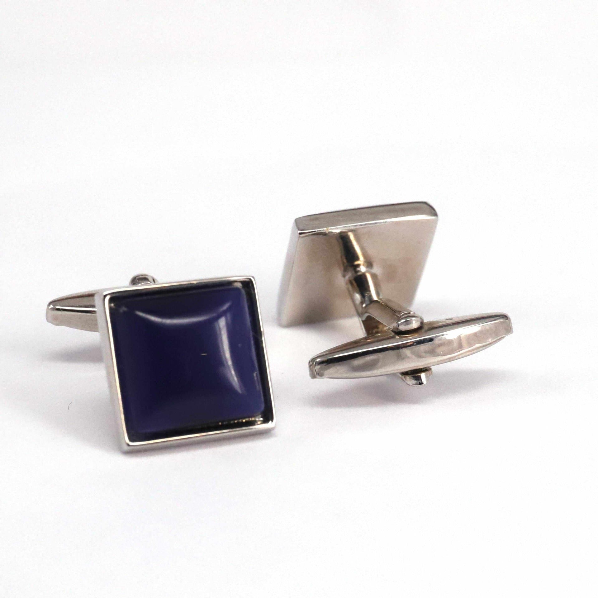 Fiber Glass (Small) Square Cufflinks A