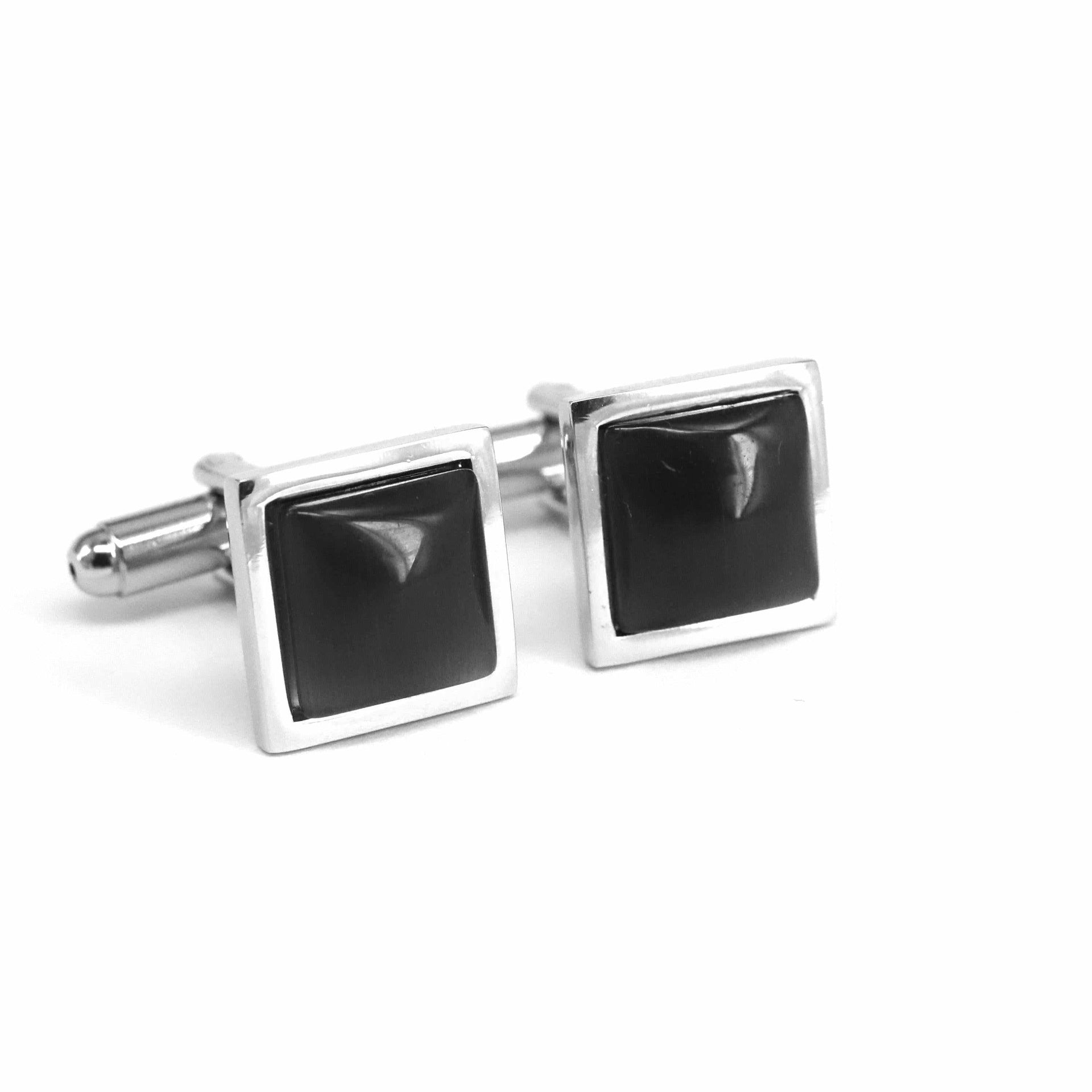 Fiber Glass (Small) Square Cufflinks A