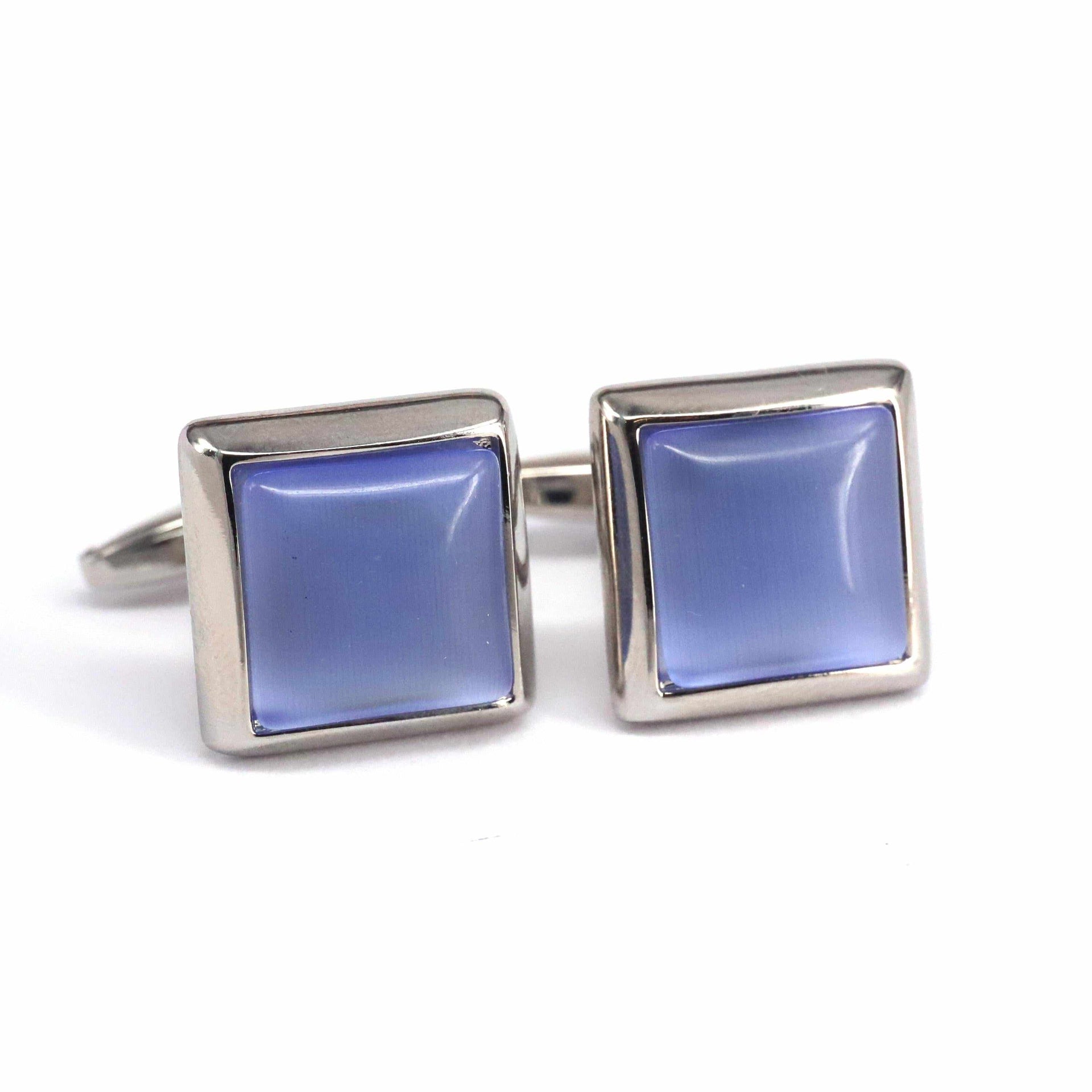 Fiber Glass (Small) Square Cufflinks A