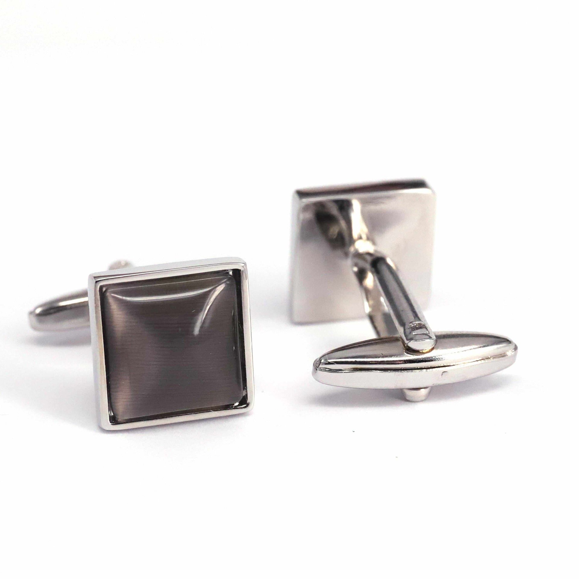 Fiber Glass (Small) Square Cufflinks A