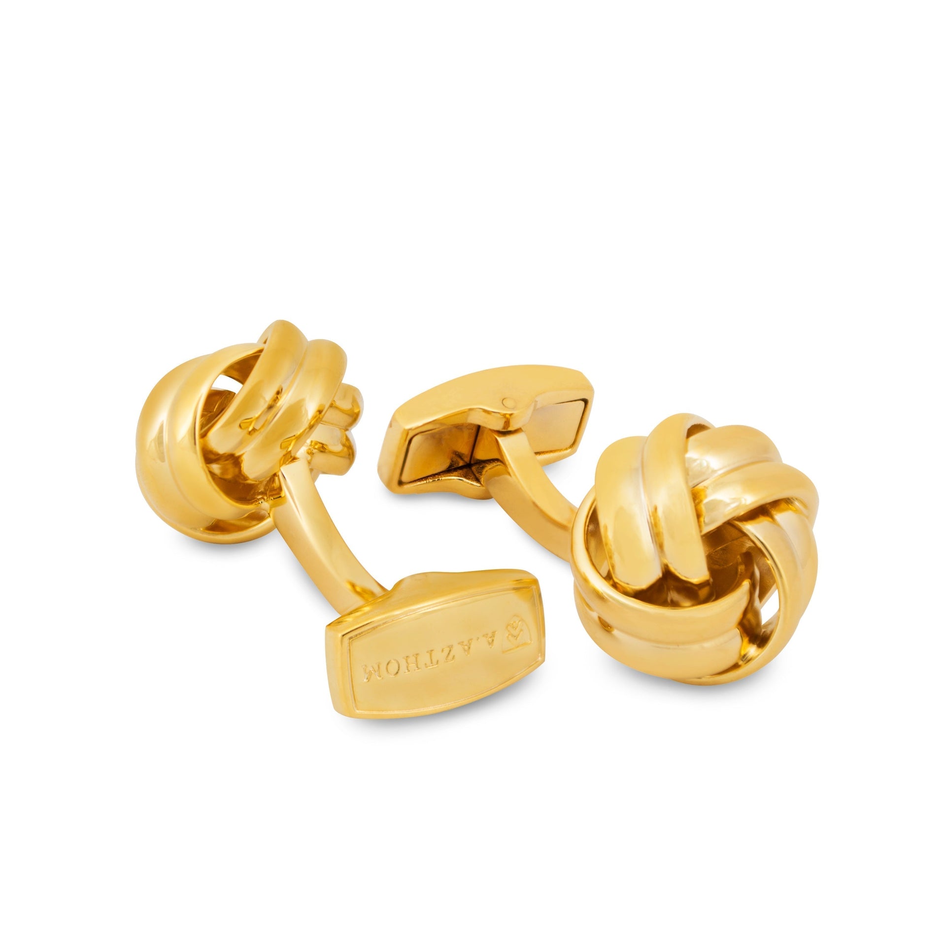 Gordian Knot Gold Cufflinks