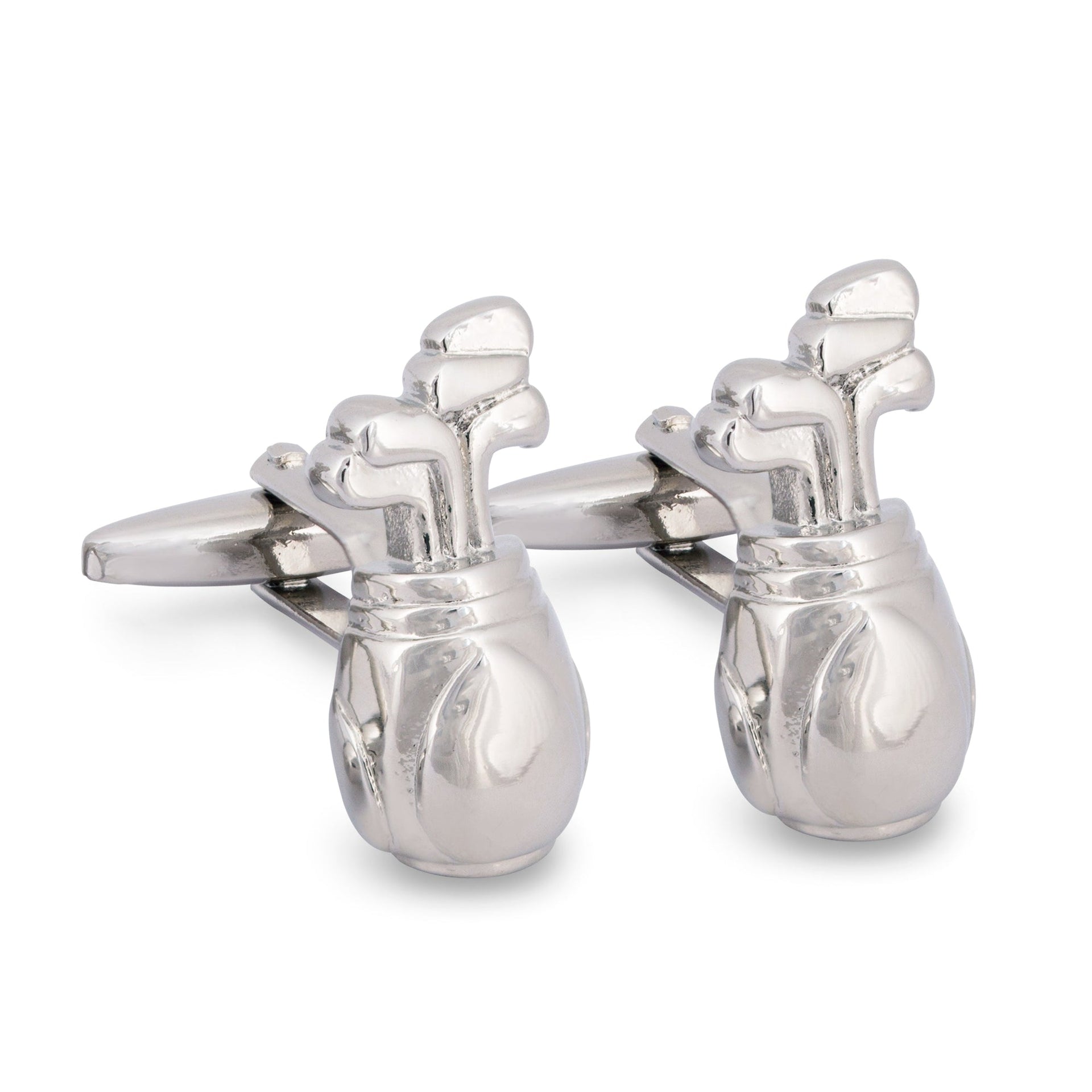 Marzthomson Golf Bag Cufflinks in Silver