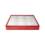 Professional Cufflinks Storage Tray in Red by Azthom