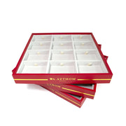 Professional Cufflinks Storage Tray in Red by Azthom