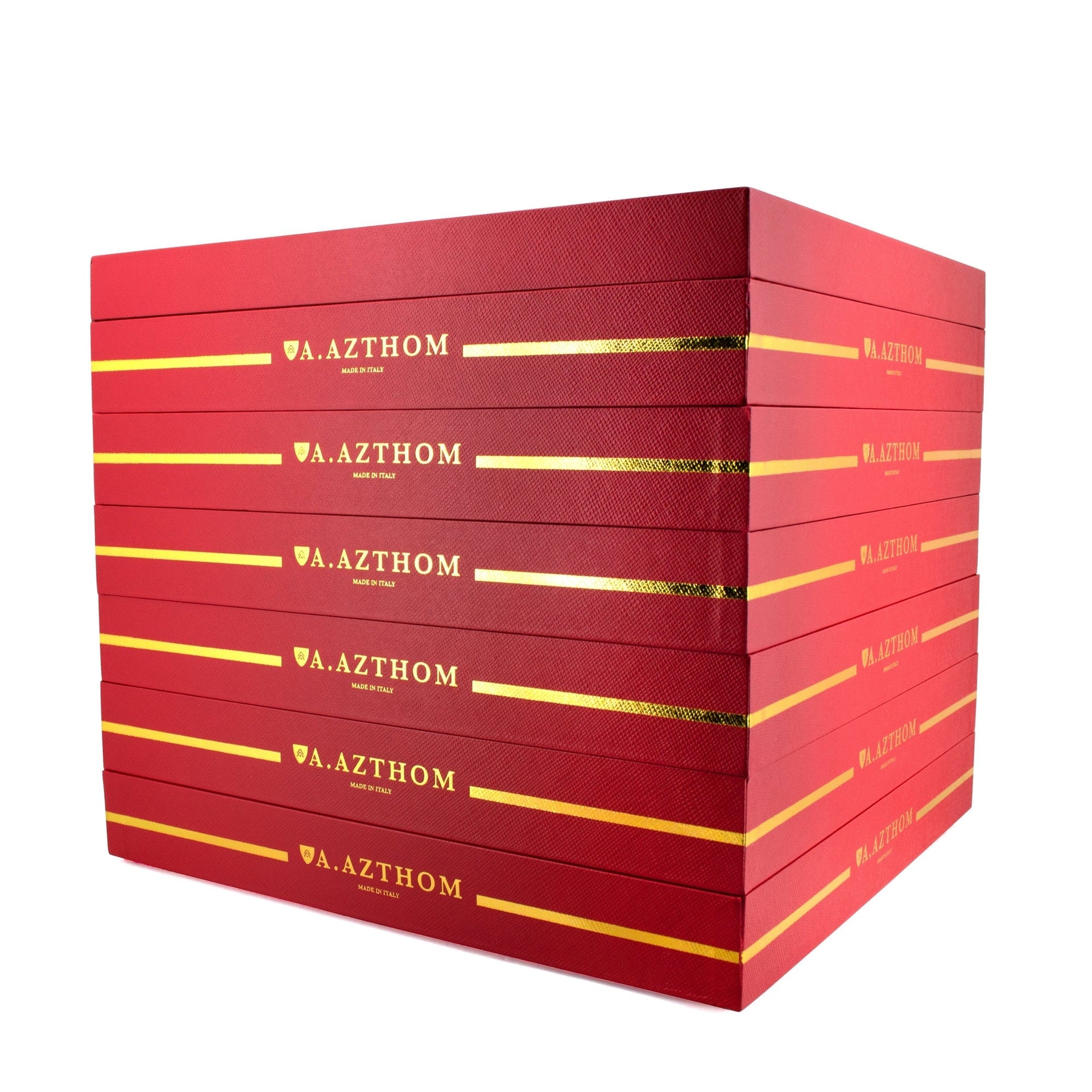 Professional Cufflinks Storage Tray in Red by Azthom