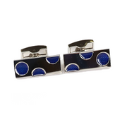 Purple Cheese Cufflinks