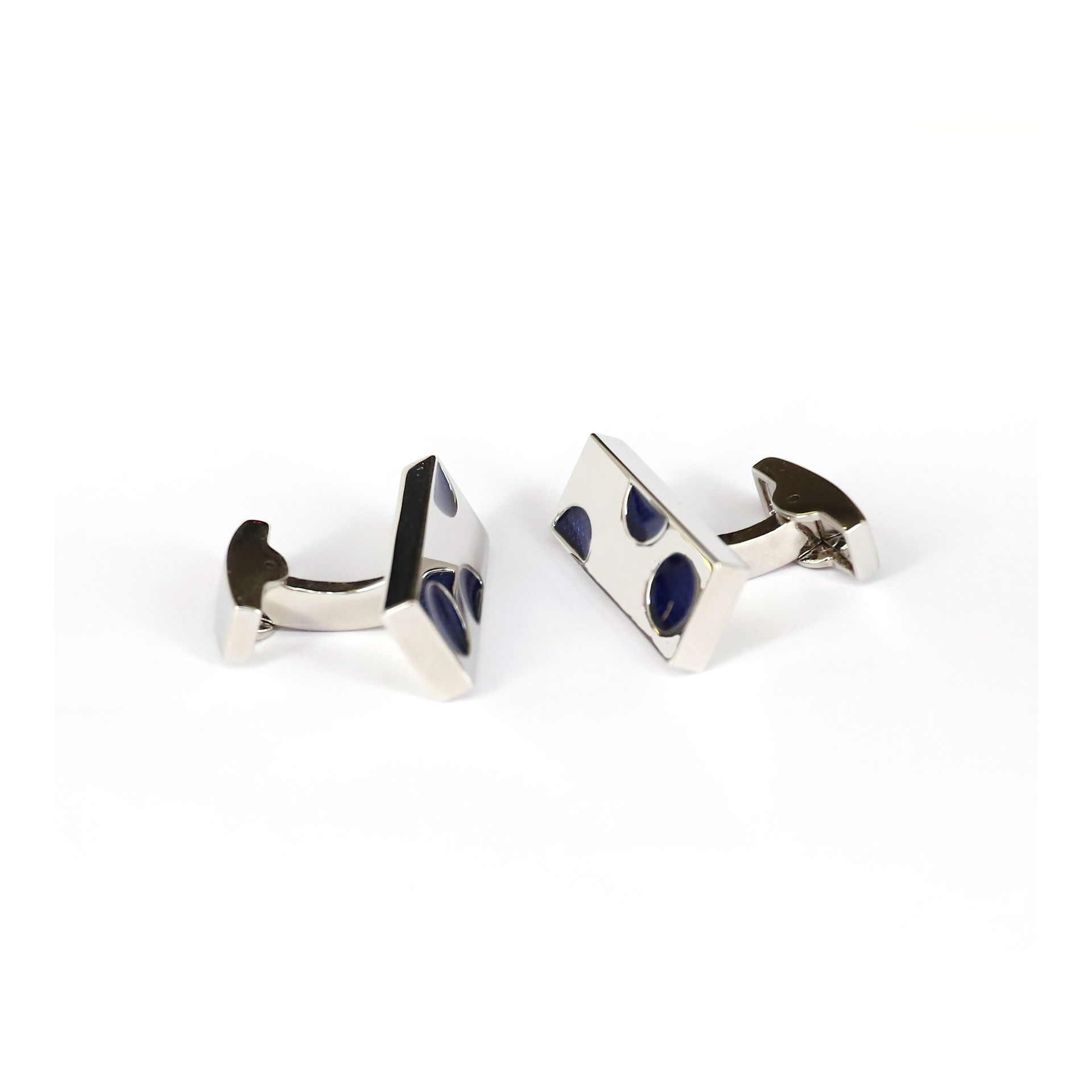 Purple Cheese Cufflinks