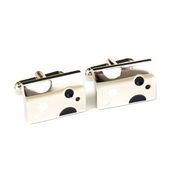 Purple Cheese Cufflinks