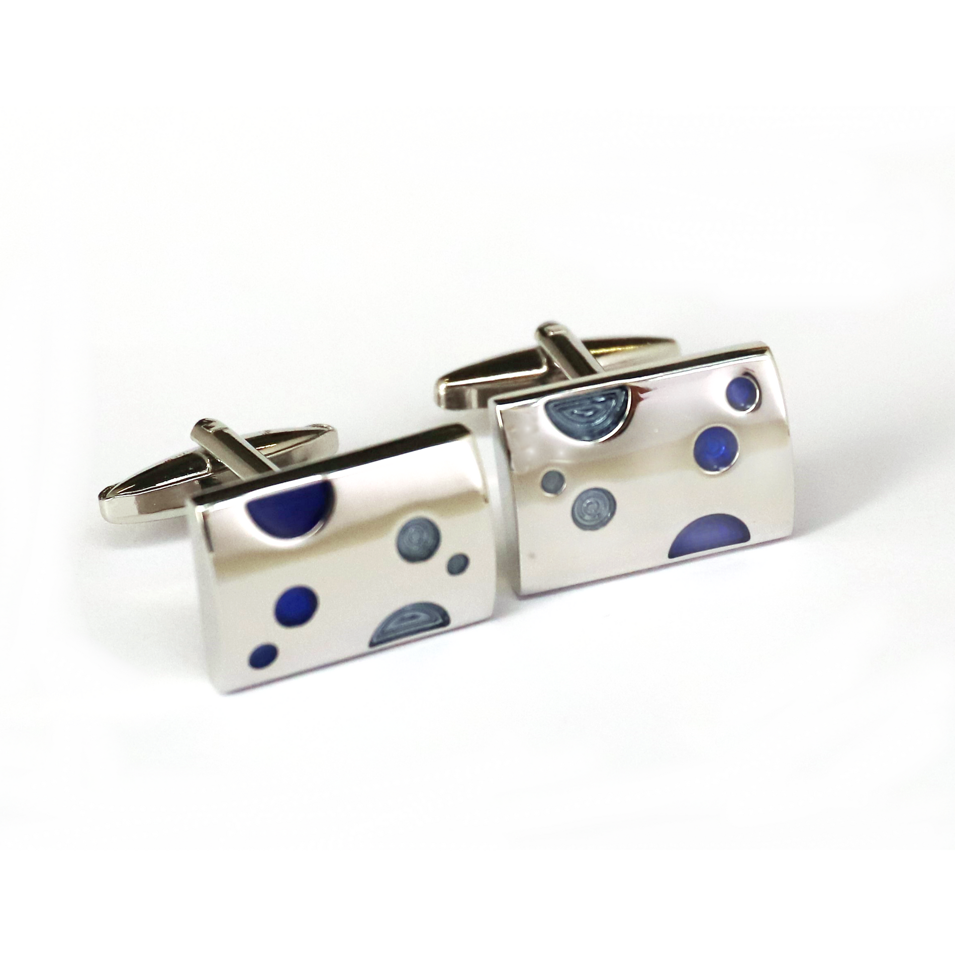 Purple Cheese Cufflinks