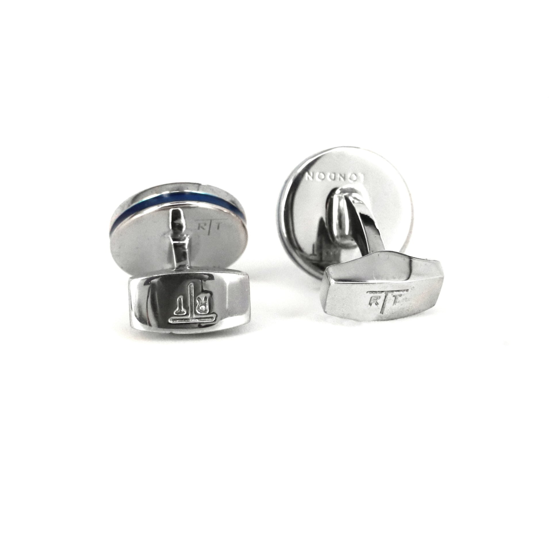 SW Interlock - Diamond - RT-Classic Cufflinks-Tateossian-Cufflinks.com.sg