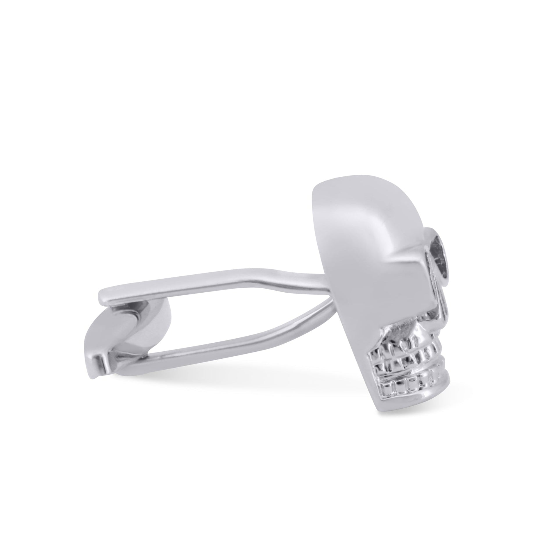 Silver Skull with Crystal Eyes Cufflinks M