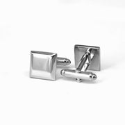 Square Cufflinks in Silver