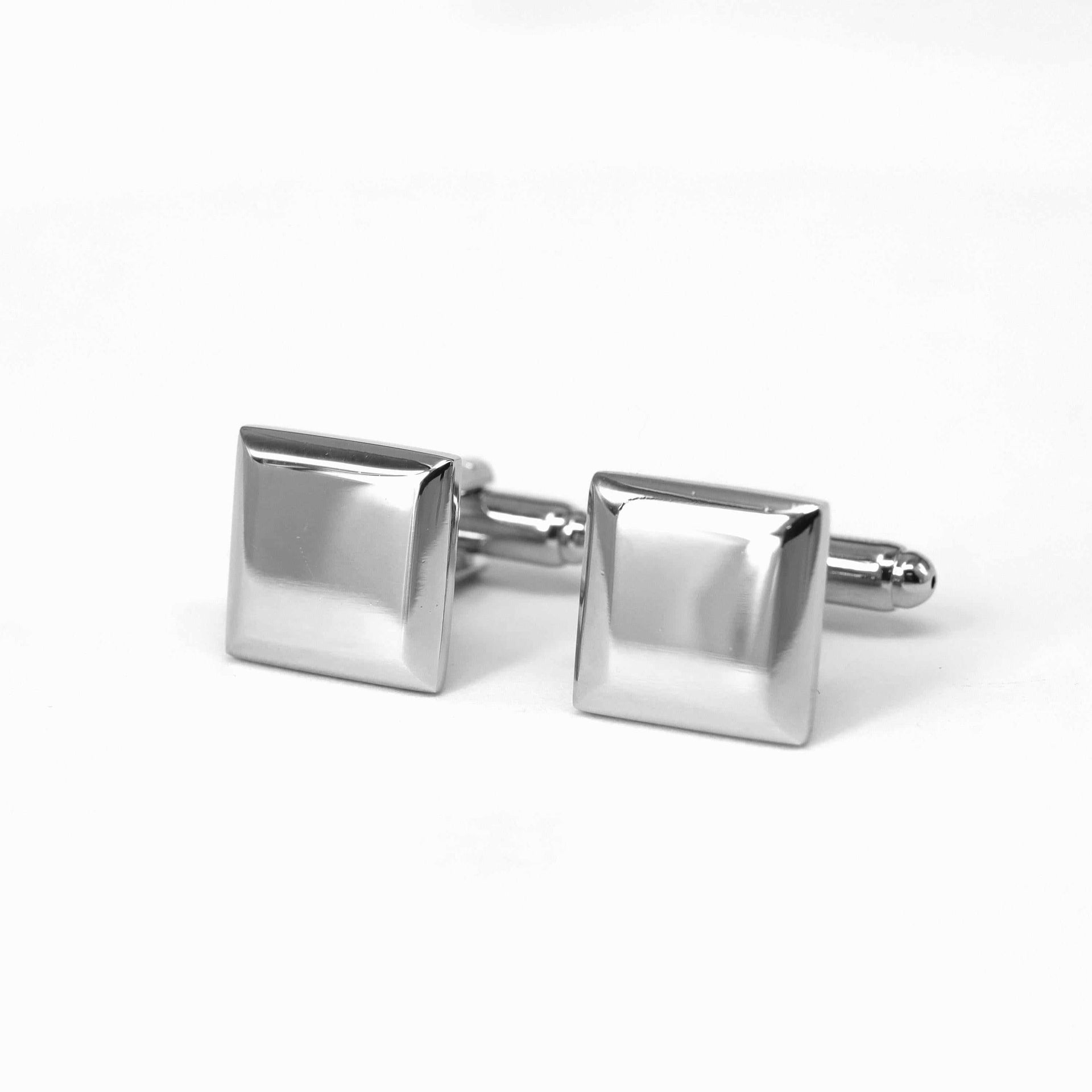 Square Cufflinks in Silver