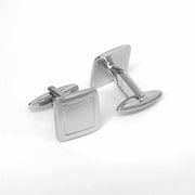 Square & Square Cufflinks in Silver